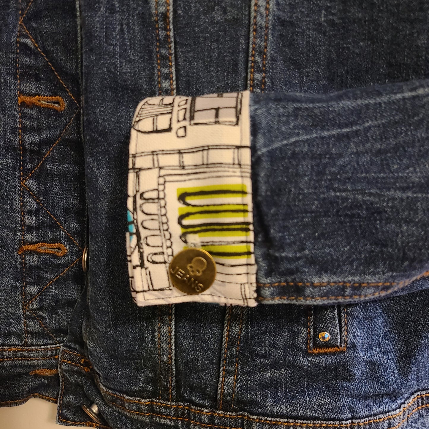 Jean Jacket Embellished-Parisian Dreams