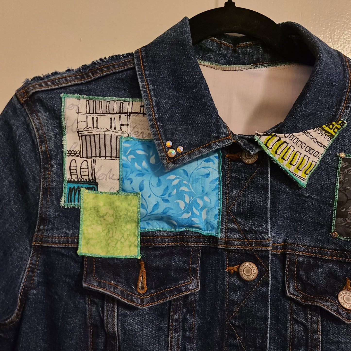 Jean Jacket Embellished-Parisian Dreams