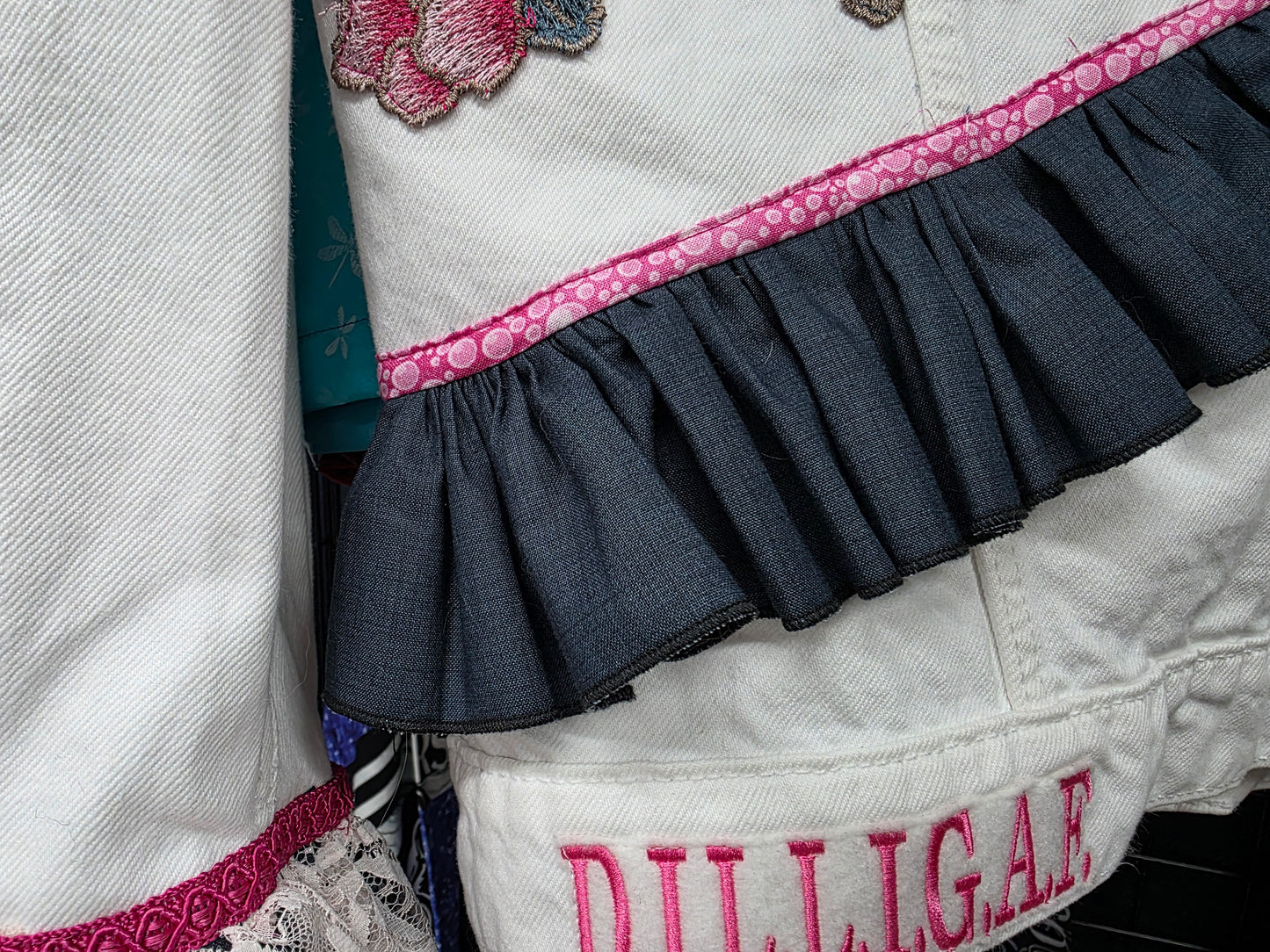 Jean Jacket Embellished-Fiorire