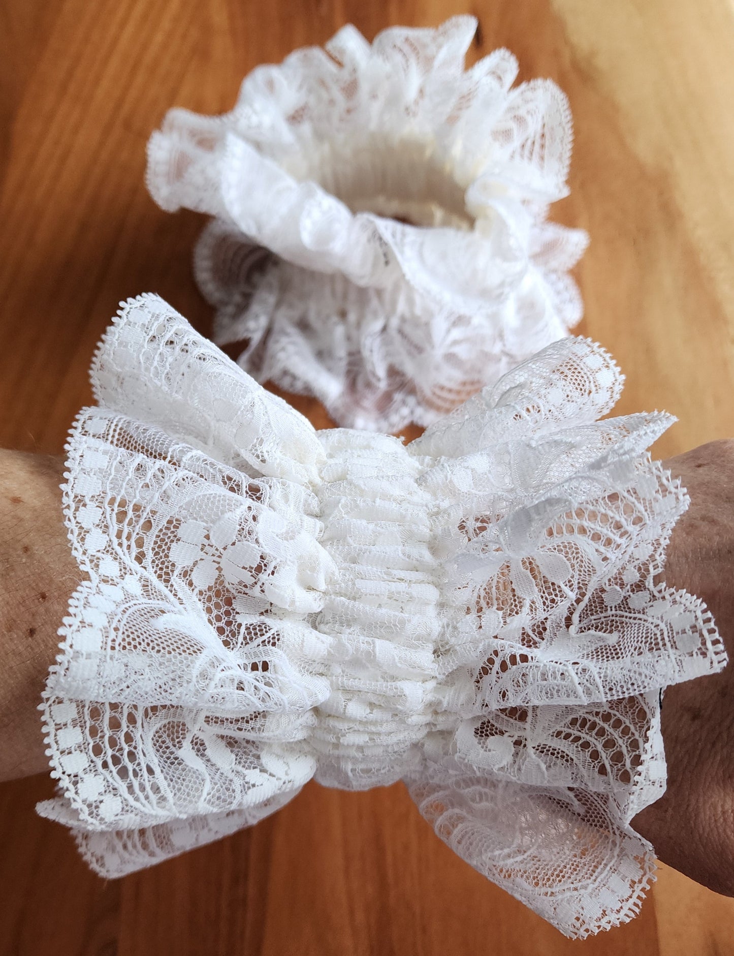 Ruffled Cuffs