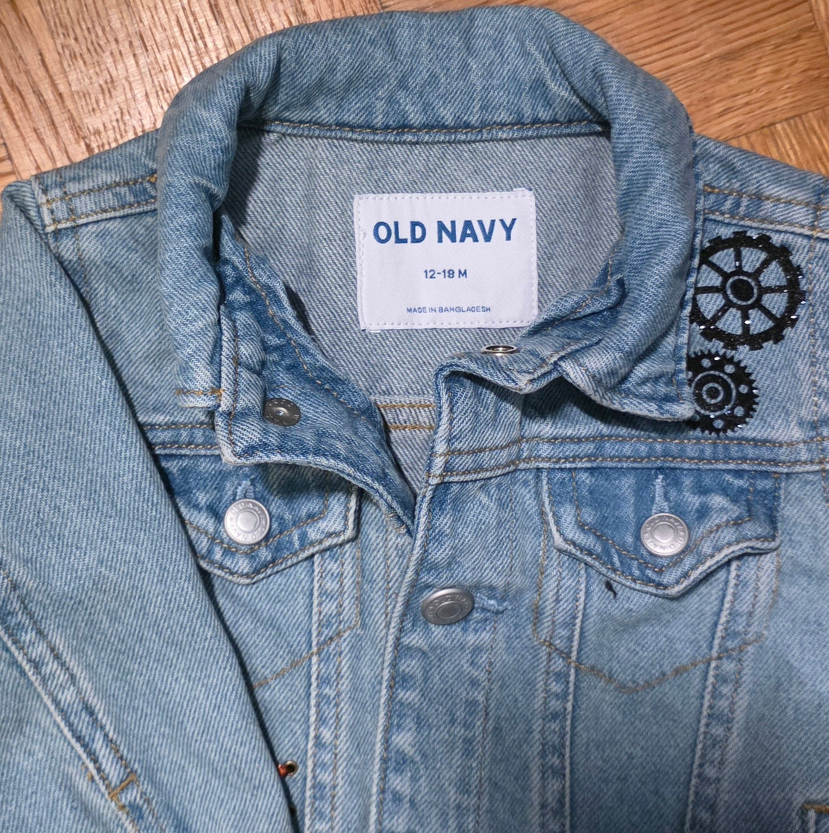 Jean Jacket Embellished-Children