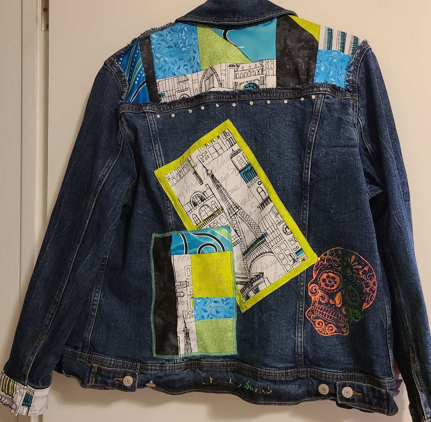 Jean Jacket Embellished-Parisian Dreams