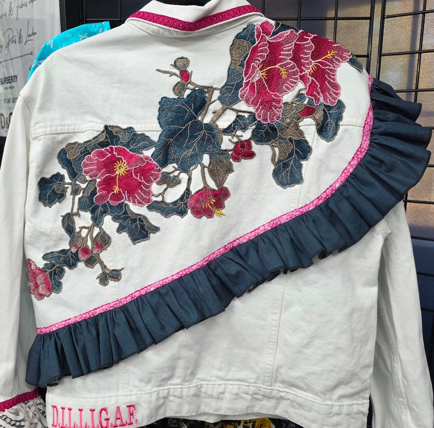 Jean Jacket Embellished-Fiorire