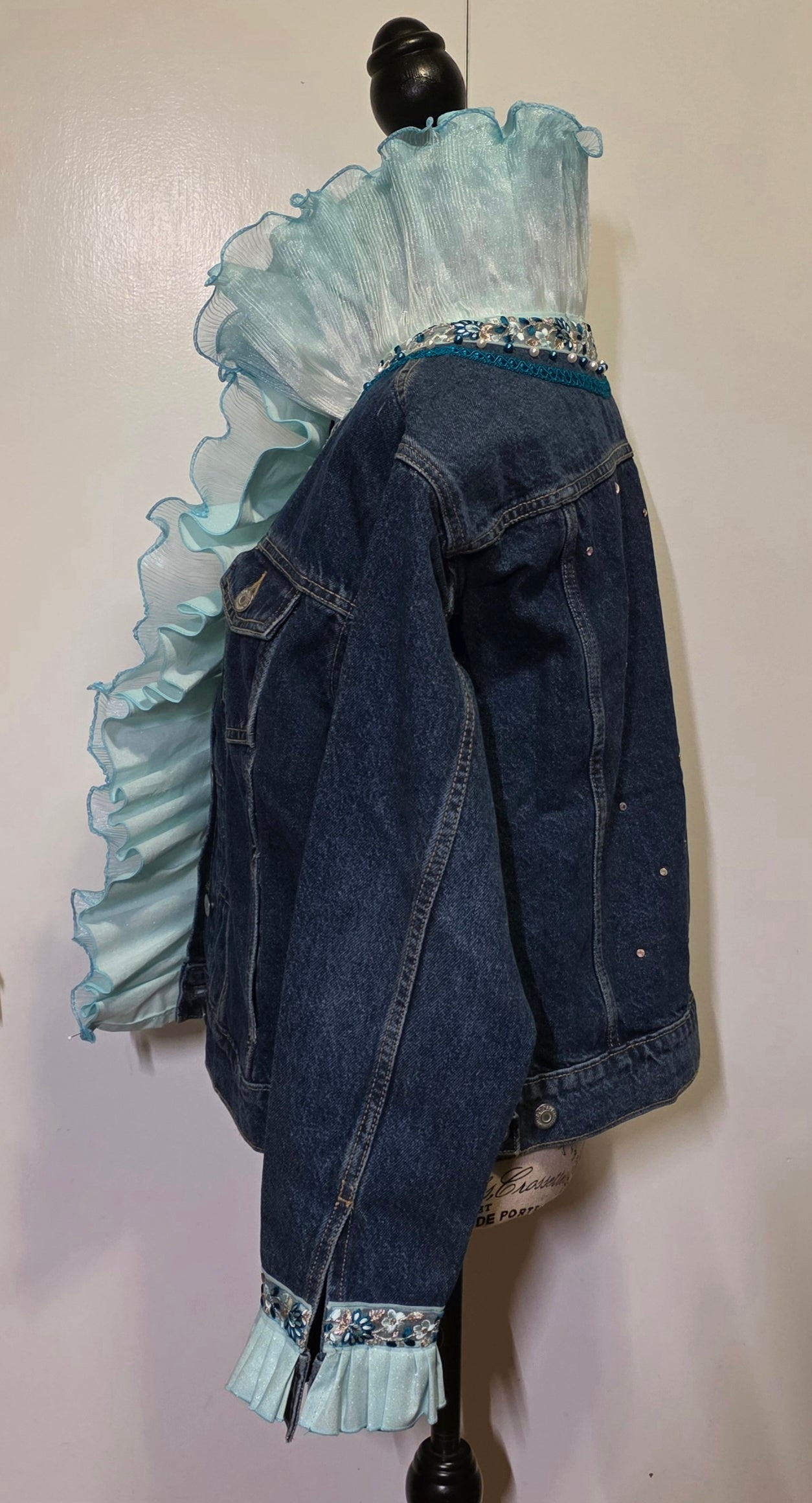 Embelliahed Jean Jacket- Aura