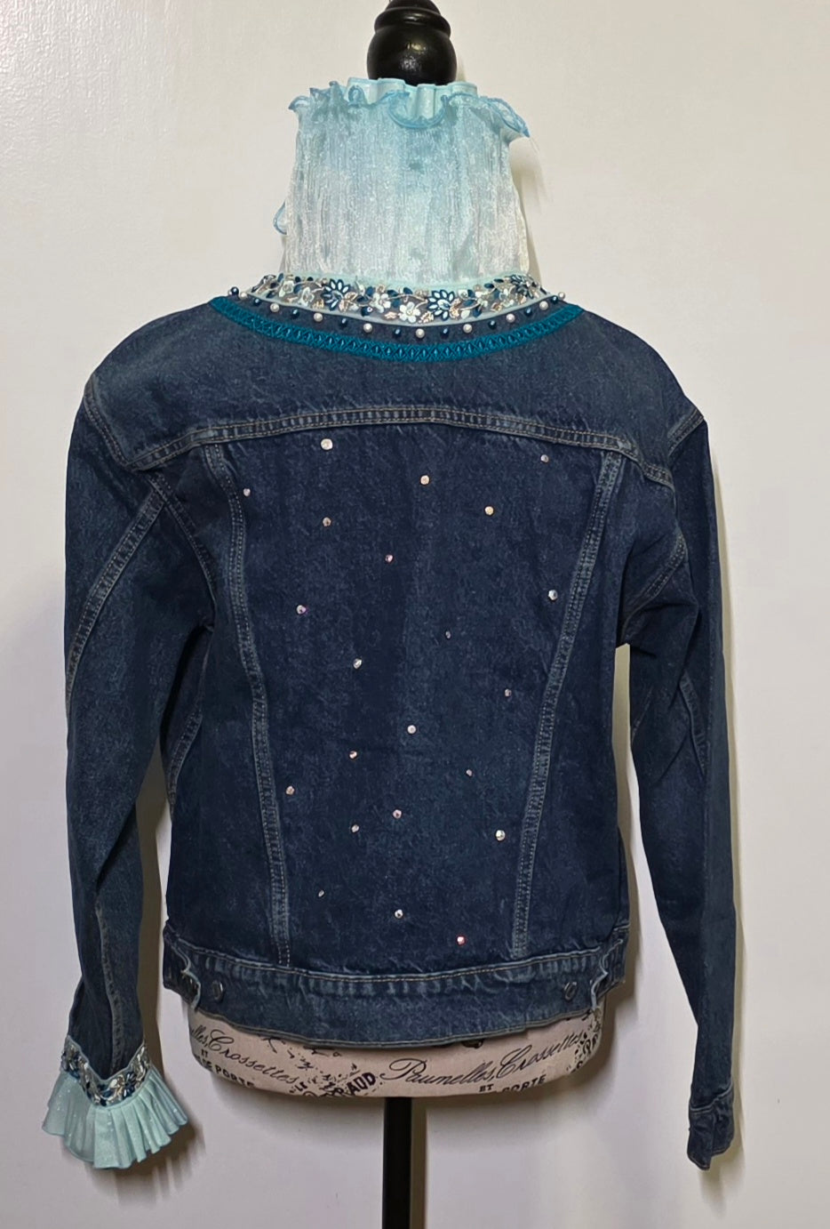 Embelliahed Jean Jacket- Aura
