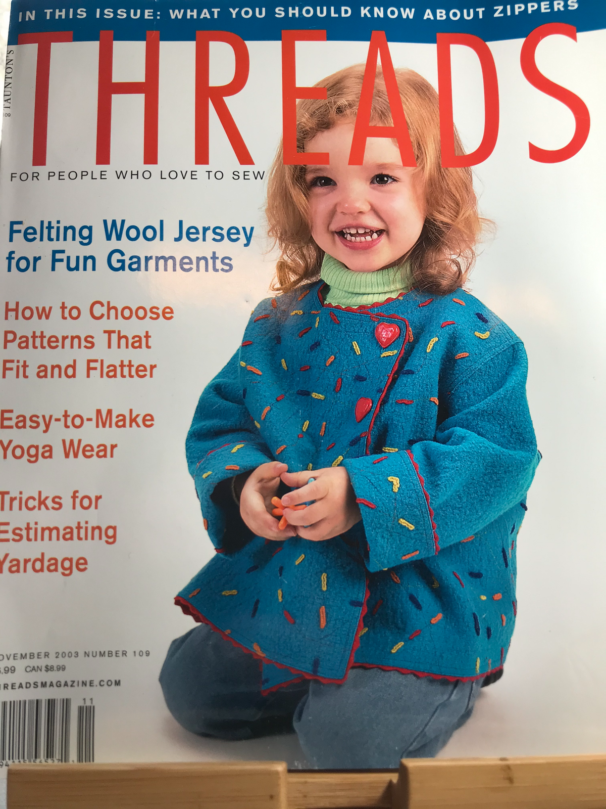 Threads Magazine #109    October/November 2003