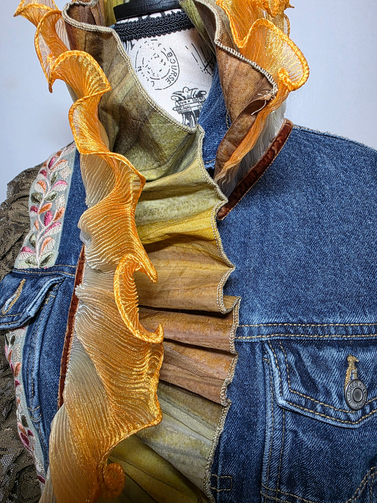 Embellished Jean Jacket - Autumn