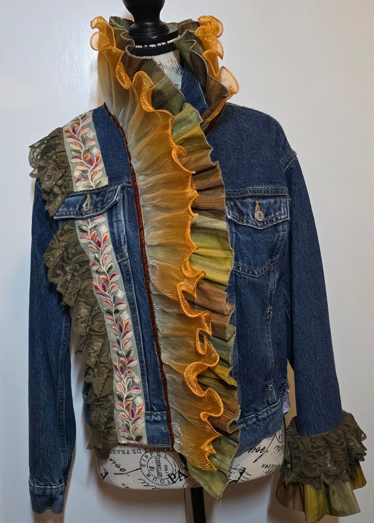 Embellished Jean Jacket - Autumn