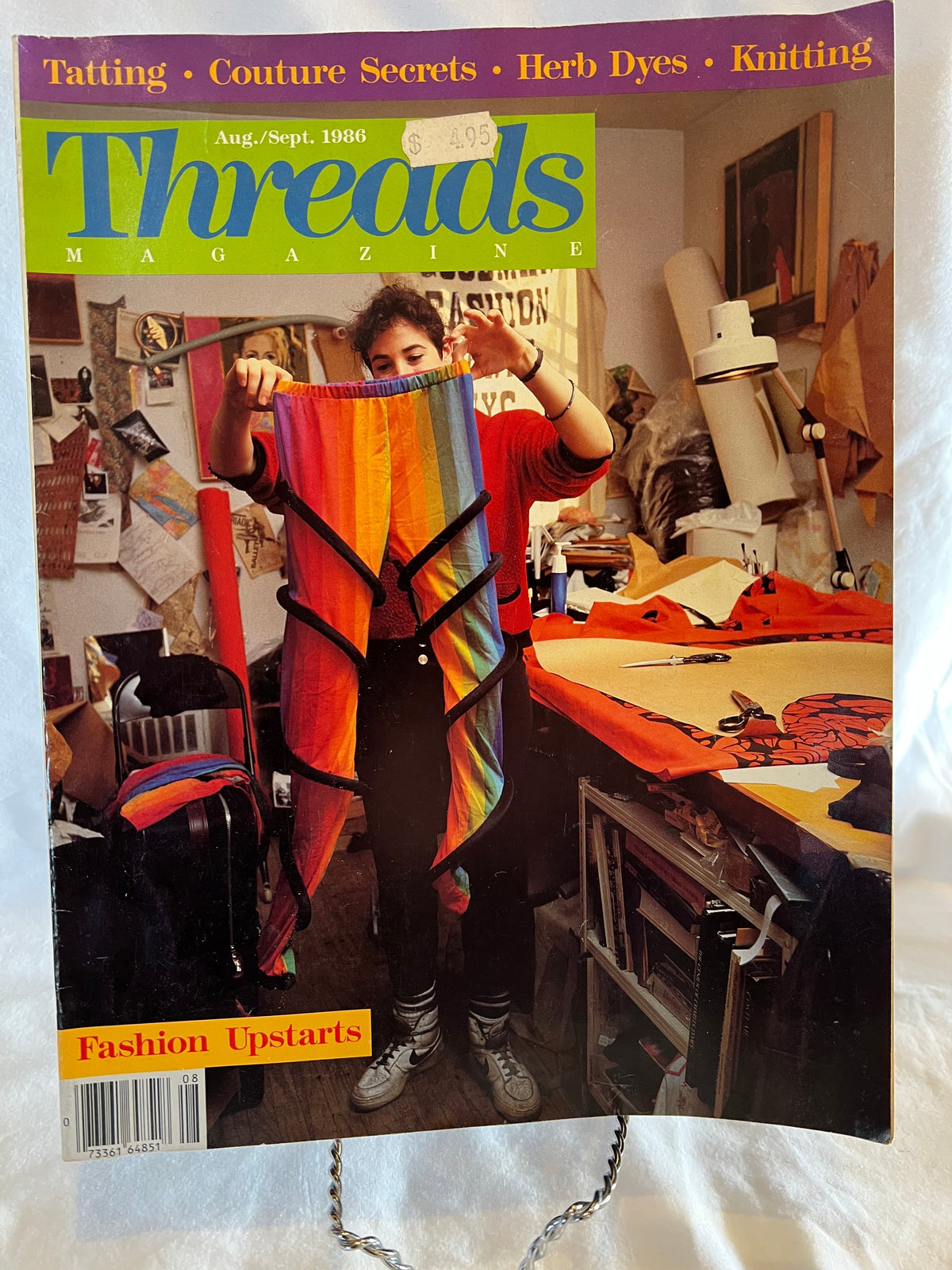 Threads Magazine #6 August/September 1986. Super Rare