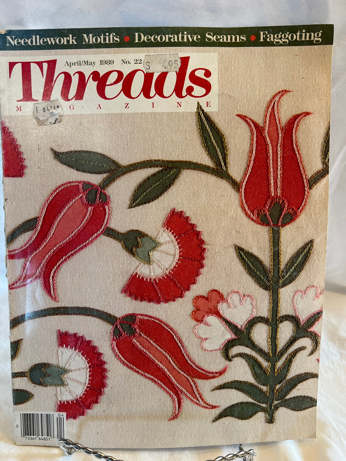 Threads Magazine #22 April/May 1989 Super Rare