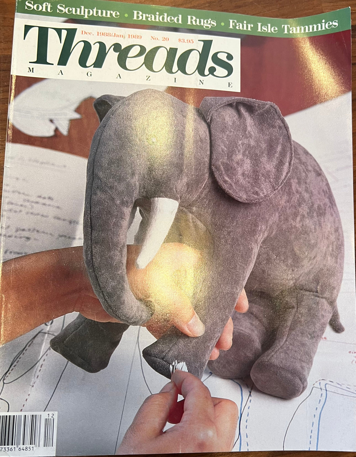 Threads Magazine #20 December/January 1989 Super Rare