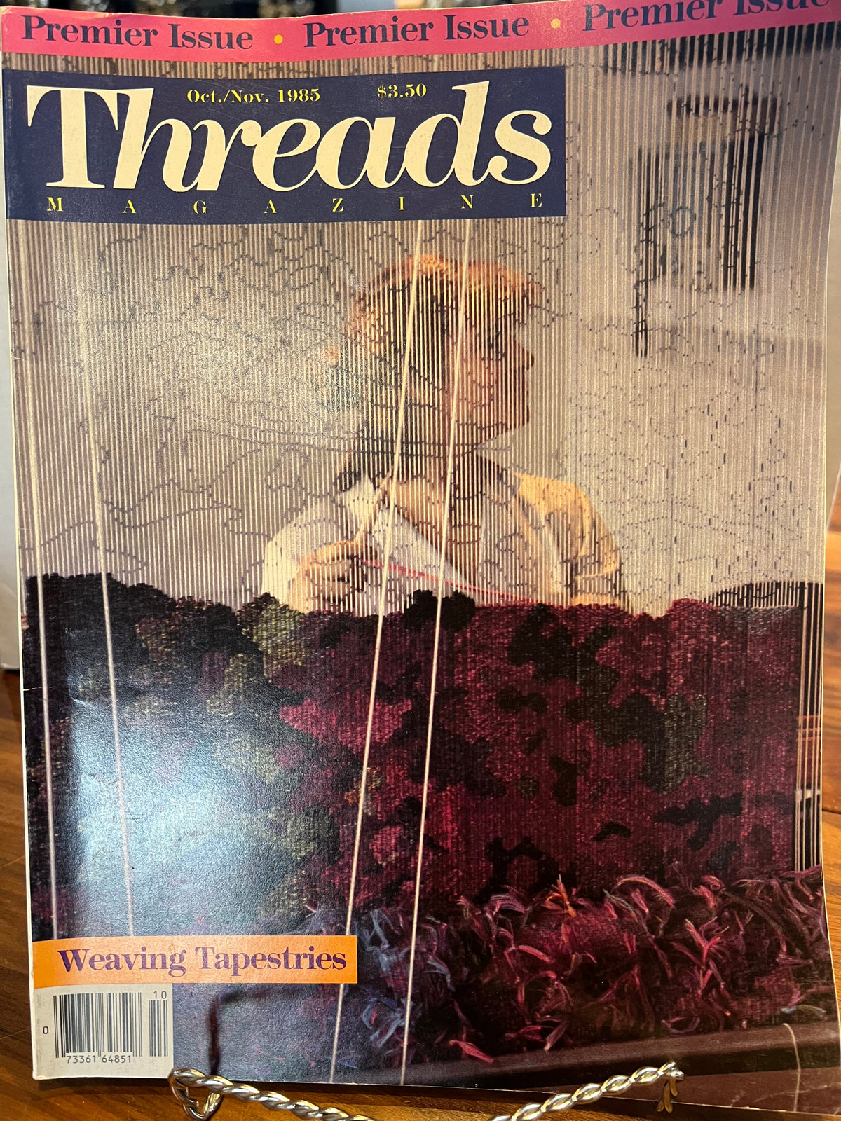 Threads Magazine Premiere Edition #1 October / November 1985. Super Rare