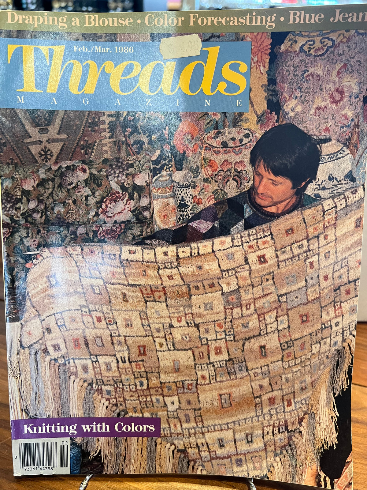 Threads Magazine  #3 February / March 1986 Super Rare