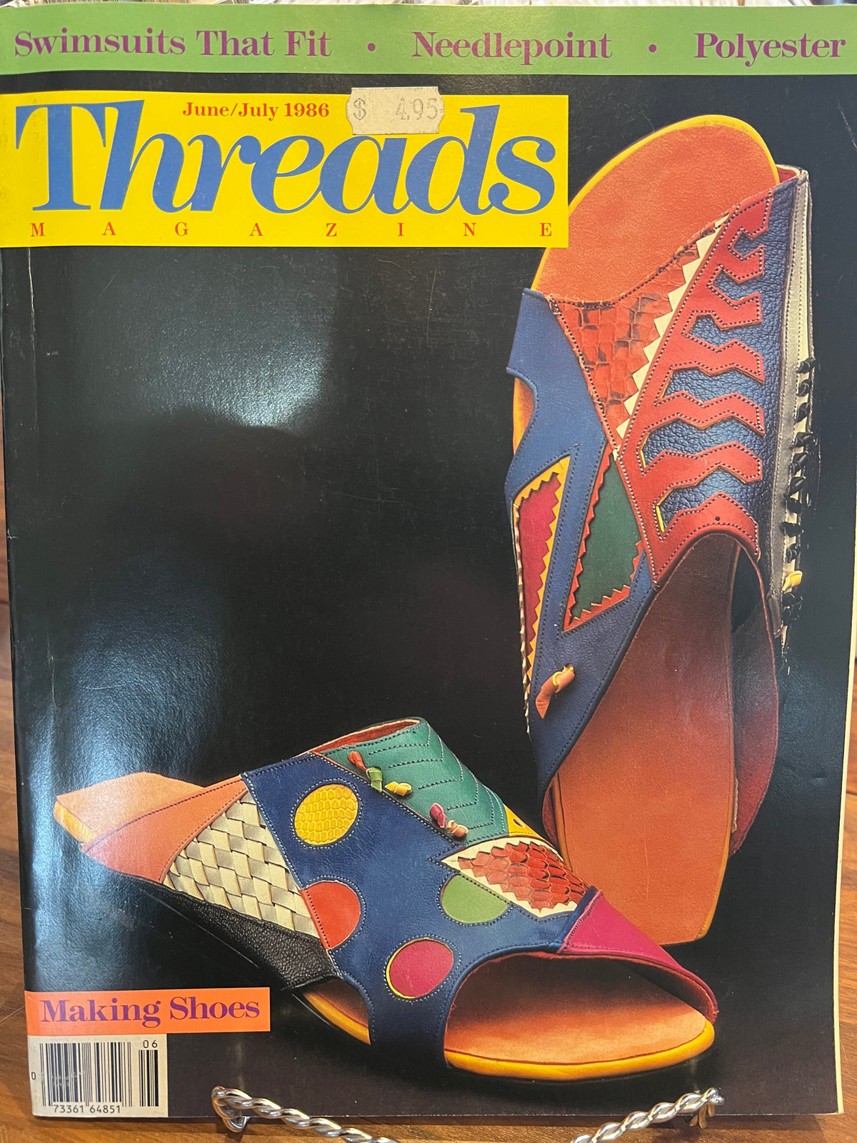 Threads Magazine #5 June / July 1986 Super Rare