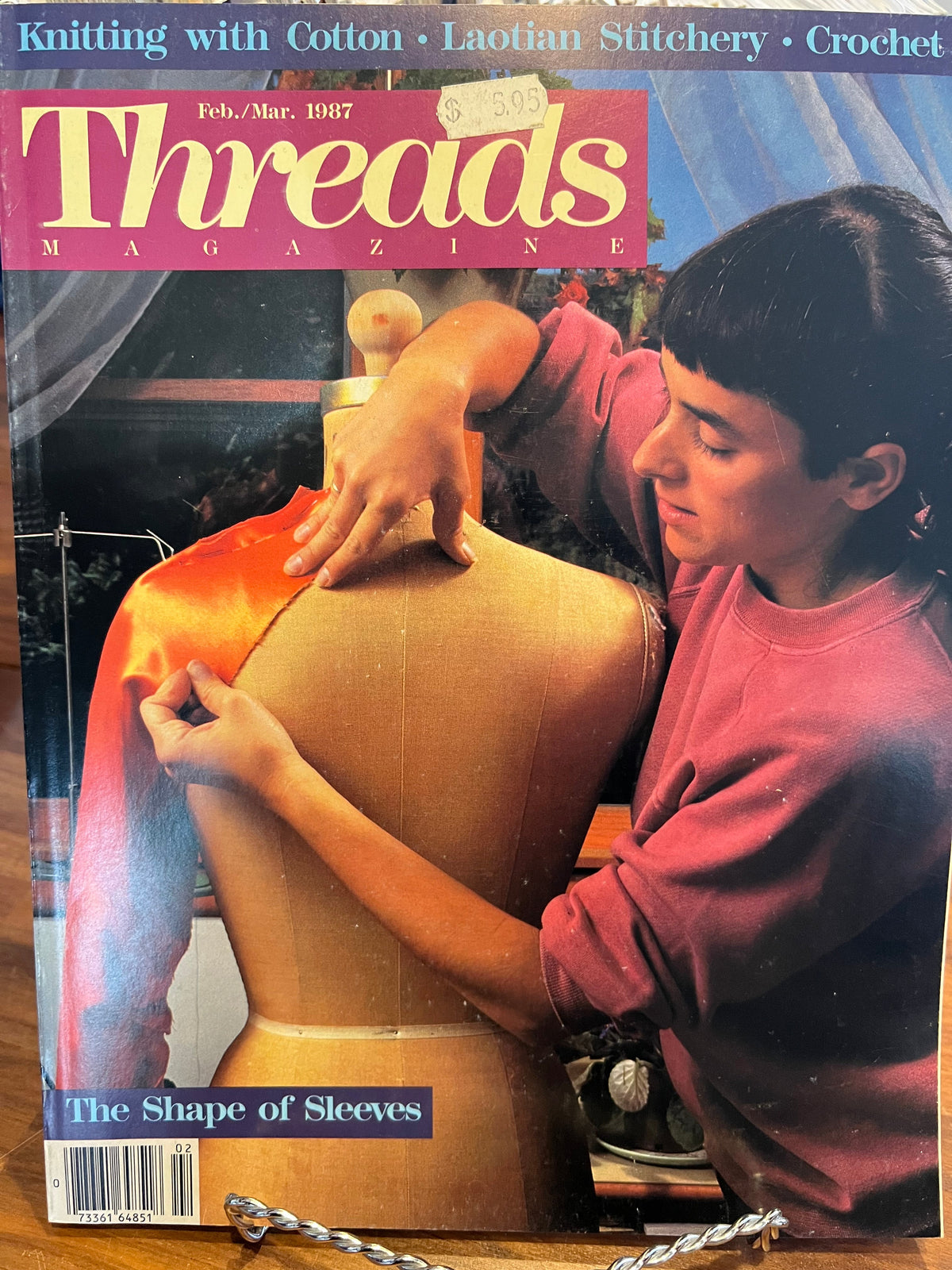 Threads Magazine #9 February / March  1987 Super Rare