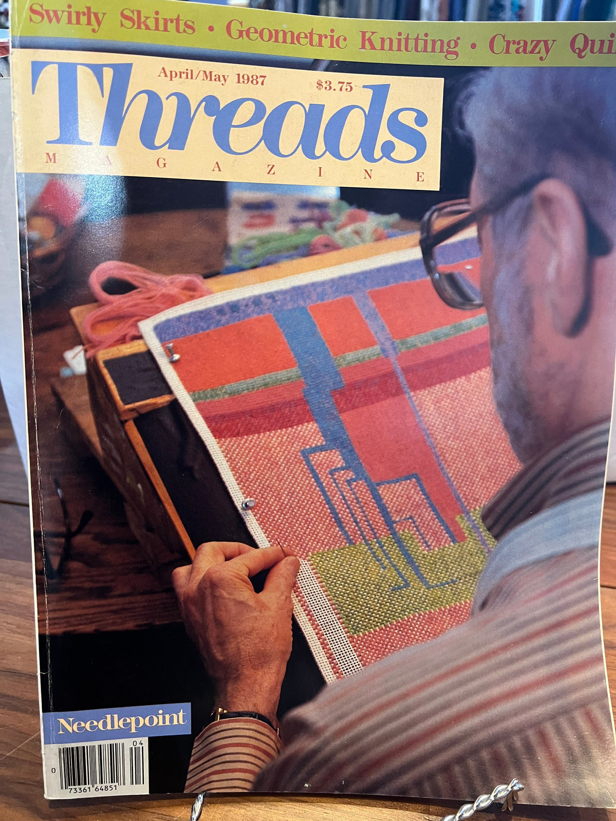 Threads Magazine #11 June / July 1987  Super Rare