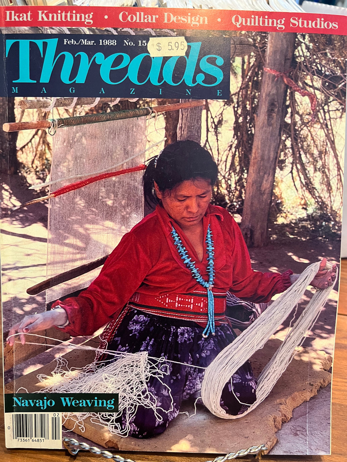 Threads Magazine #15 February / March 1988  Super Rare