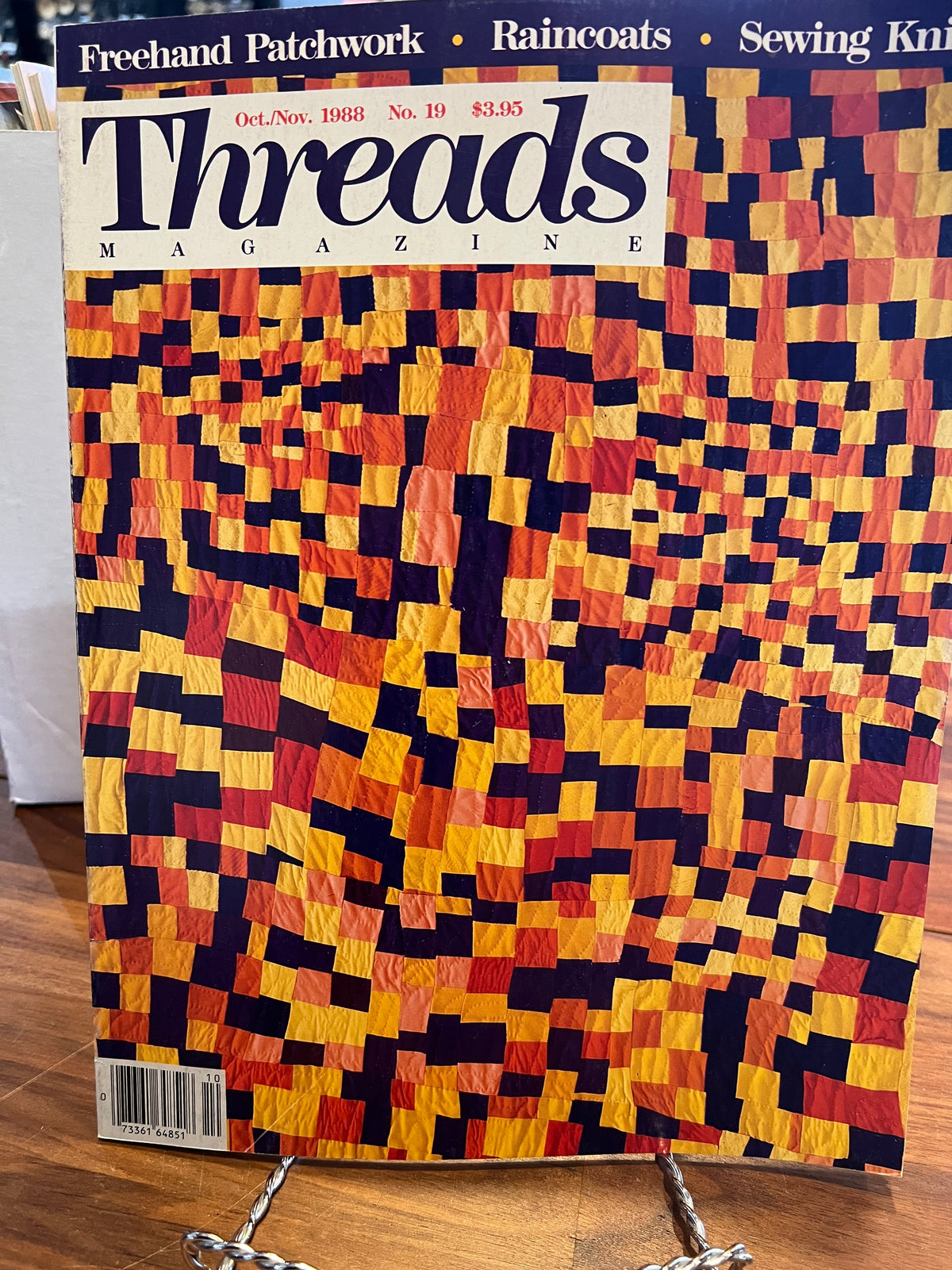 Threads Magazine #19 October / November 1988  Super Rare