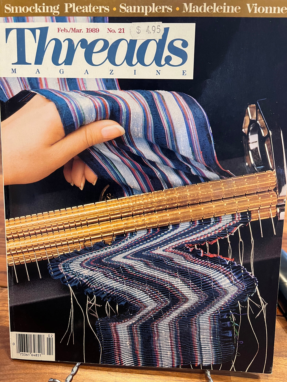 Threads Magazine #21 February March 1989 Super Rare