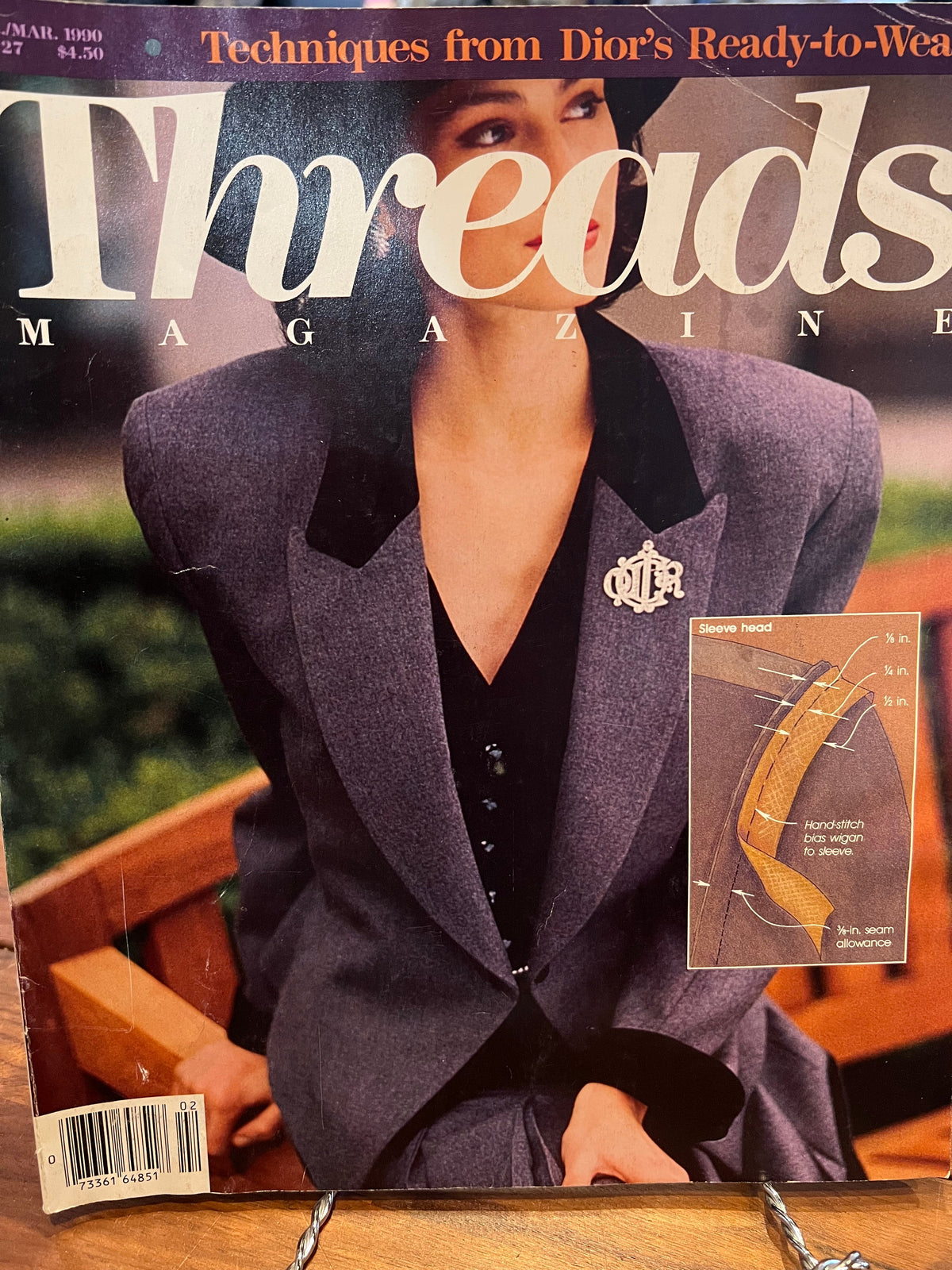 Threads Magazine #27 February / March 1990 Super Rare