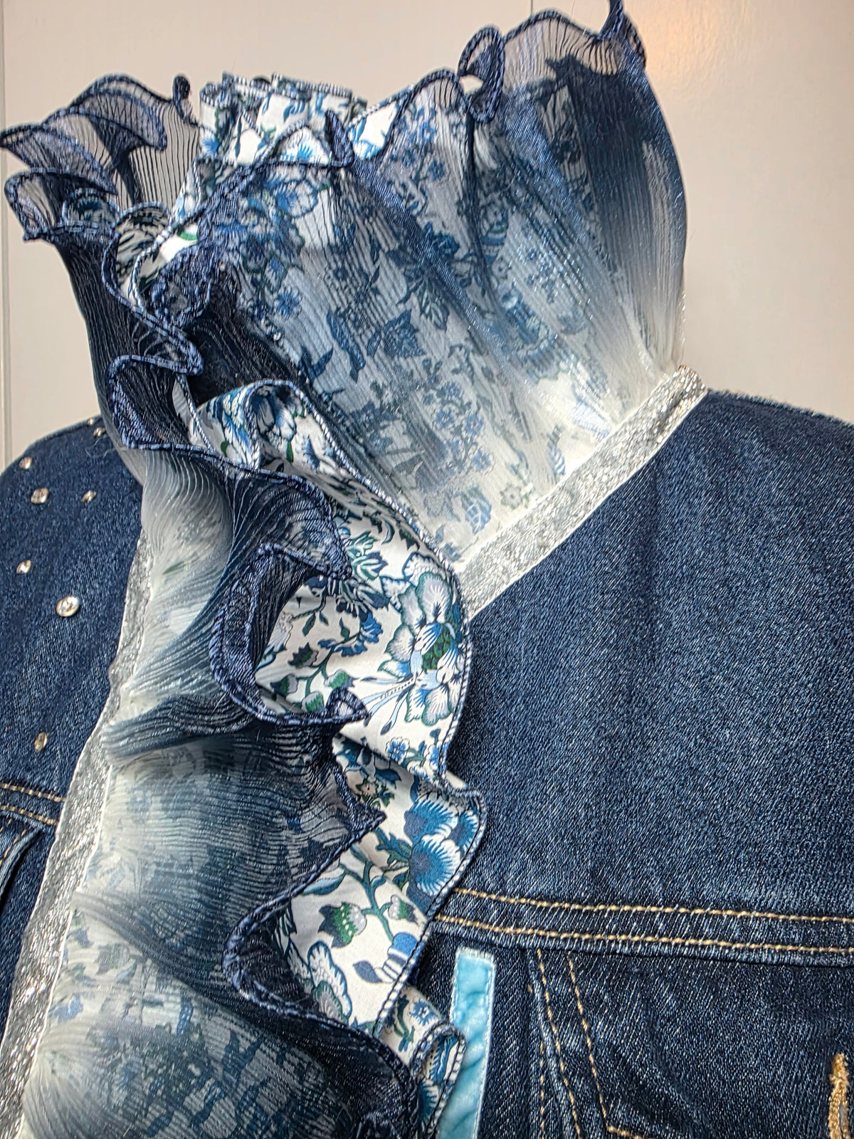 Embellished Jean Jacket - Arabella