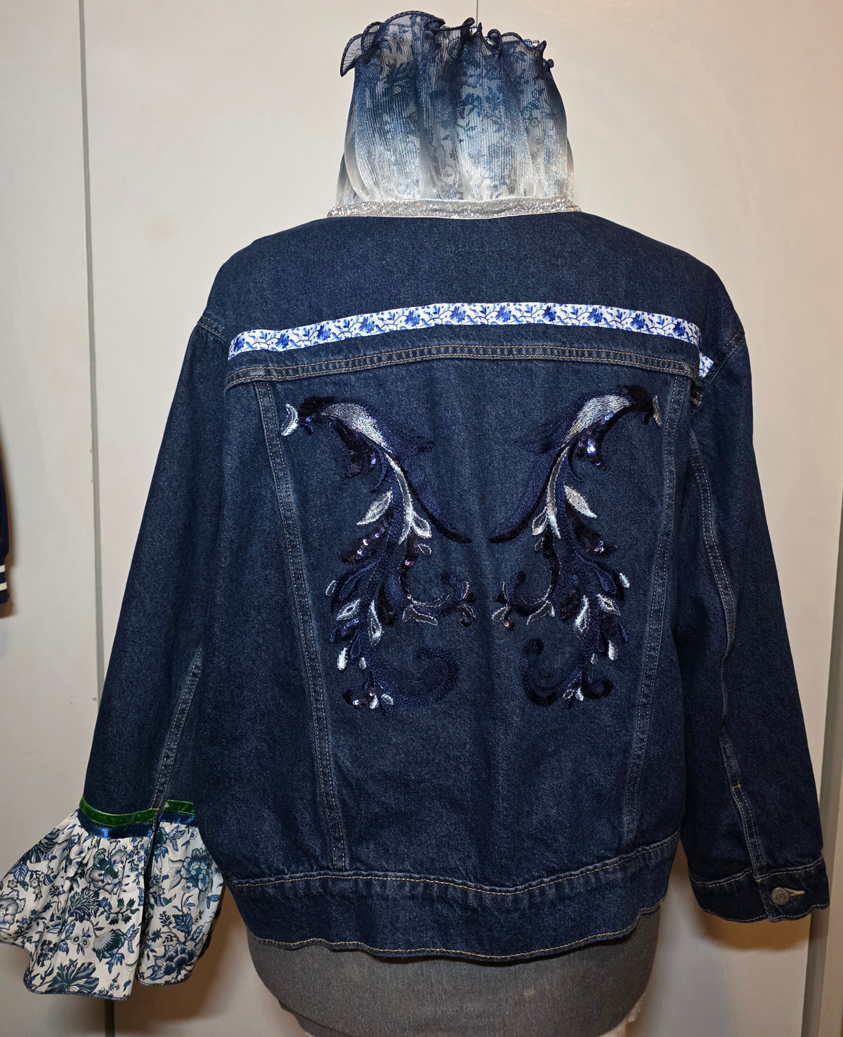 Embellished Jean Jacket - Arabella
