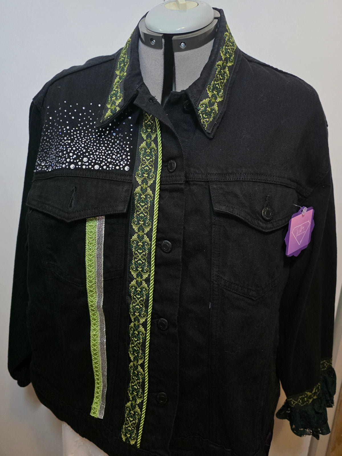 Jean Jacket Embellished-Morrigan