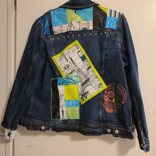 Jean Jacket Embellished-Parisian Dreams